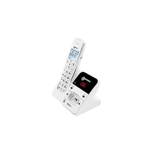 Geemarc Amplidect 295 - Téléphone sans fil - système de répondeur avec ID d'appelant/appel en instance - DECT\GAP - (conférence) à trois capacité d'appel - - Publicité