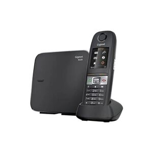 Gigaset E630 - Téléphone sans fil avec ID d'appelant - DECT\GAP - noir - Publicité
