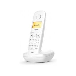 Gigaset A170 - Téléphone sans fil avec ID d'appelant - DECT\GAP - blanc - Publicité