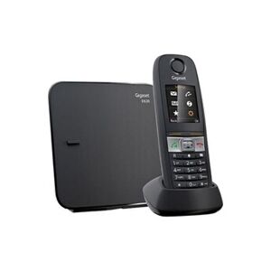 Gigaset E630 - Téléphone sans fil avec ID d'appelant - DECT\GAP - noir - Publicité