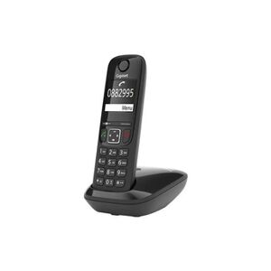Gigaset AS690 - Téléphone sans fil avec ID d'appelant - ECO DECT\GAP - noir - Publicité