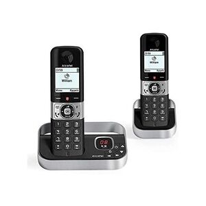 Alcatel-lucent Alcatel f890 voice duo noir eu telephone sans fil repondeur avec combine supplementaire. Blocage d'appel premium - Publicité