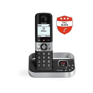 Alcatel-lucent Alcatel F890 Voice Solo - Téléphone sans fil - système de répondeur avec ID d'appelant - (conférence) à trois capacité d'appel - noir - Publicité