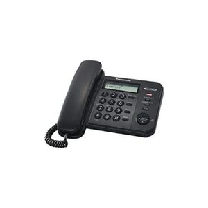Panasonic KX-TS560EX1B - Téléphone filaire avec ID d'appelant - Publicité