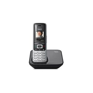 Gigaset Premium 100 - Téléphone sans fil avec ID d'appelant - ECO DECT\GAP - noir - Publicité