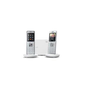 Gigaset Téléphone sans fil duo dect blanc avec répondeur GIGACL660DUOBLANC - Publicité