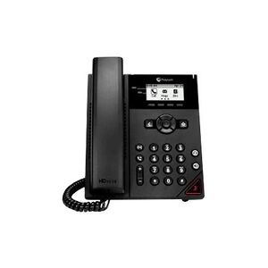 Plantronics Poly VVX 150 Business IP Phone - Téléphone VoIP - (conférence) à trois capacité d'appel - SIP, RTCP, RTP, SRTP, SDP - 2 lignes - Publicité