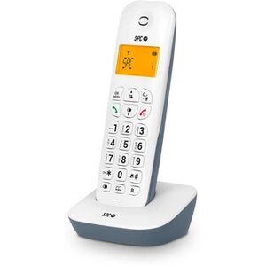 Spc Air - Téléphone fixe sans fil avec écran éclairé, identifiant d'appelant, 20 contacts, mode Mute, GAP et mode ECO - Noir - Publicité
