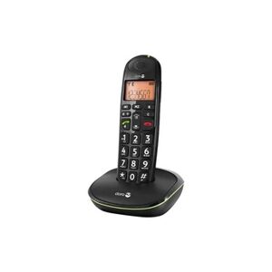 Doro PhoneEasy 100w - Téléphone sans fil avec ID d'appelant - DECT\GAP - noir - Publicité