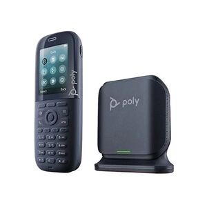 HP Poly Rove B2 Base Station and 30 Phone Handset Kit - Téléphone sans fil avec ID d'appelant/appel en instance - DECT - (conférence) à trois capacité - Publicité