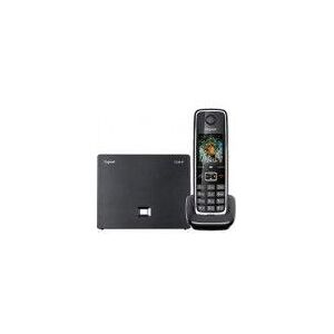 Gigaset C530 IP - Téléphone sans fil/téléphone VoIP avec ID d'appelant/appel en instance - DECTGAP - SIP, RTP - noir, argent - Publicité