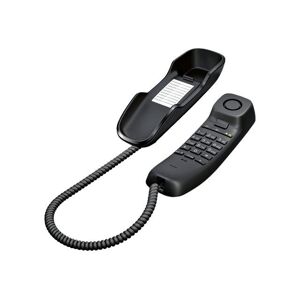 Gigaset DA210 - Téléphone filaire - noir - Publicité
