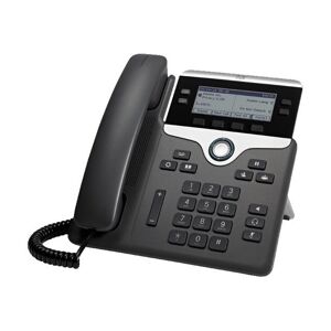Cisco Systems Cisco IP Phone 7841 - With Multiplatform Phone Firmware - téléphone VoIP - SIP - 4 lignes - Conformité TAA - Publicité