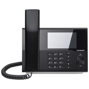 IP232 - Téléphone VoIP - SIP, SIP v2, H.323 v5 - multiligne - noir