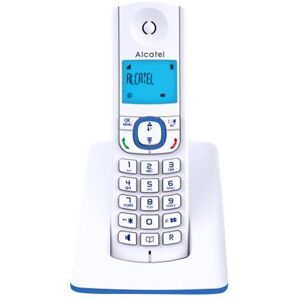 Alcatel Classic F530 - Téléphone sans fil avec ID d'appelant - DECT - bleu - Publicité