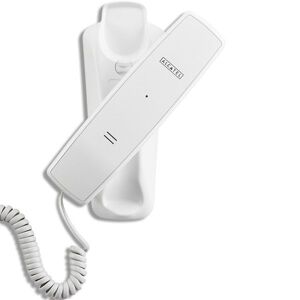 Alcatel Temporis 10 - Téléphone filaire - blanc - Publicité