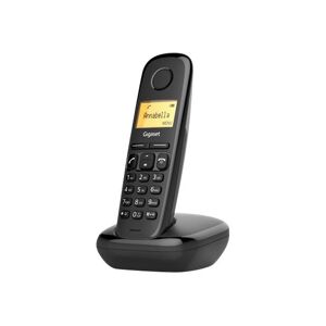 Gigaset A170 - Téléphone sans fil avec ID d'appelant - ECO DECT - noir - Publicité