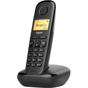 Gigaset A170 - Téléphone sans fil avec ID d'appelant - ECO DECT - noir - Publicité