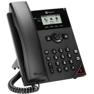 Poly VVX 150 Business IP Phone - Téléphone VoIP - (conférence) à trois capacité d'appel - SIP, RTCP, RTP, SRTP, SDP - 2 lignes - Publicité