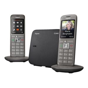Gigaset CL660 Duo - Téléphone sans fil avec ID d'appelant - ECO DECTGAP + combiné supplémentaire - Publicité