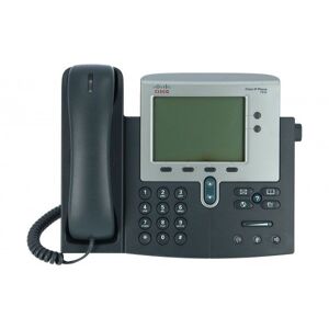 Cisco Systems Cisco Unified IP Phone 7942G - Téléphone VoIP - SCCP, SIP - argent, gris foncé - Publicité