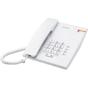 Alcatel-Lucent téléphone filaire analogique blanc - Publicité