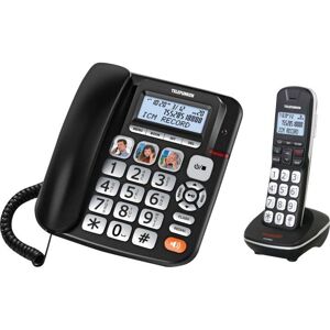 Telefunken TF 952 COSI Combo - Filaire/sans fil - système de répondeur - DECT\GAP - Publicité