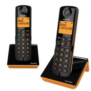 Alcatel S280 Duo Ewe Negro/naranja - Publicité