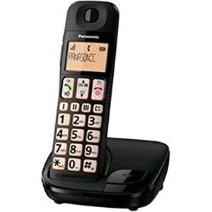 Panasonic KX-TGE110 Téléphone DECT Identification de l'appelant Noir - Publicité