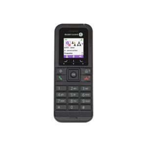 Alcatel-Lucent 8232s DECT - Téléphone numérique sans fil - IP-DECT\GAP - noir - Publicité