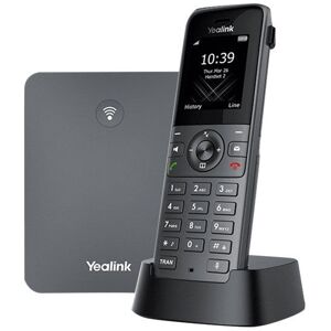 Yealink W73P - Téléphone VoIP sans fil avec ID d'appelant - DECT - (conférence) à trois capacité d'appel - SIP, SIP v2, RTCP-XR, VQ-RTCPXR - gris classique, gris sidéral - Publicité