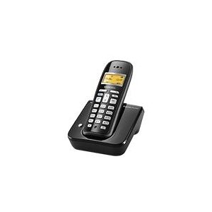 Gigaset AC260 - Téléphone sans fil avec ID d'appelant - DECT\GAP - noir, argent - Publicité