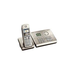 Gigaset S645 - Téléphone sans fil - système de répondeur avec ID d'appelant - DECT\GAP - argent liquide - Publicité