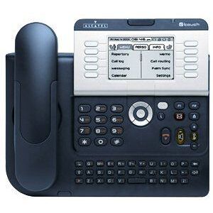 Alcatel-Lucent 8 Series IPTouch 4038 Extended Edition - Téléphone VoIP - gris urbain - Publicité