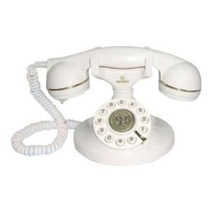 Brondi VINTAGE 10 - Téléphone filaire - blanc - Publicité