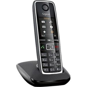 Gigaset C530 - Téléphone sans fil avec ID d'appelant - DECT\GAP - noir - Publicité