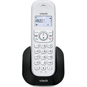 VTech CS1500 Téléphone sans Fil DECT à Double Charge avec Blocage d'appel, Identification de l'appelant/Appel en Attente, Haut-Parleur Mains Libres, écran et Clavier rétroéclairés - Publicité