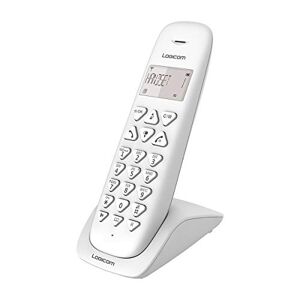 Logicom VEGA 150 Telephone fixe sans fil Sans Répondeur Solo Téléphones analogiques et dect Blanc - Publicité