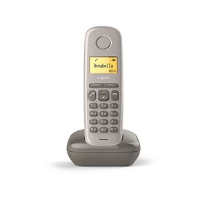Siemens A170 Solo Téléphone fixe sans fil DECT/GAP Taupe [Version Française] - Publicité