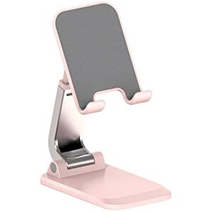 Roadoor Pouvoir de téléphone de Bureau Angle réglable Angle Stable Compact Us Résistant au téléphone Société pour Le Bureau Rose - Publicité