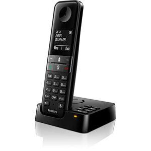 Philips D4751B Téléphone DECT Identification de l'appelant Noir - Publicité