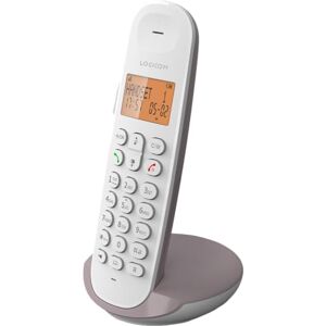 Logicom ILOA 150 Téléphone Fixe sans Fil sans Répondeur Solo Téléphones analogiques et dect Taupe - Publicité