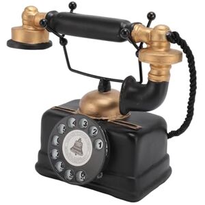 generic Ornement de Téléphone Filaire à Bouton Vintage, avec Un Vieux Modèle de Téléphone Exquis et Réaliste pour la Galerie de café - Publicité