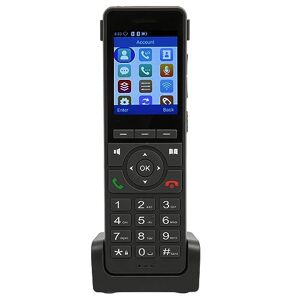 Annadue Téléphone sans Fil avec Réponse Automatique, Renvoi D'appel/renvoi D'appel, écran rétroéclairé Facile à Lire de 2,4 Pouces, Prise en Charge du Téléphone VOIP Réseau 4G, WiFi 2,4 G - Publicité