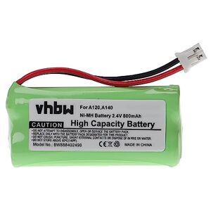 vhbw Batterie Compatible avec Siemens Gigaset A26, A245, A245 Blanc, A245 Duo, A260, A260 Duo téléphone Fixe sans Fil (800mAh, 2,4V, NiMH) - Publicité