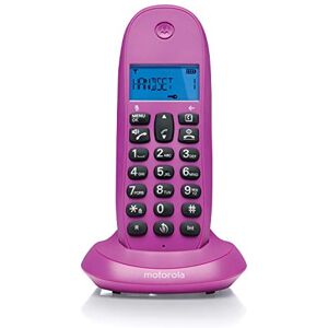 Motorola Téléphone Inalambrico DECT  C1001 Violeta (Rose) - Publicité