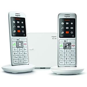 Siemens CL660 Duo Téléphone Fixe Sans Fil 2 Combinés Blanc [Version Française] - Publicité