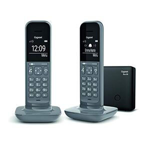 Siemens CL390 Duo Teléfono DECT/analógico Gris Identificador de llamadas - Publicité