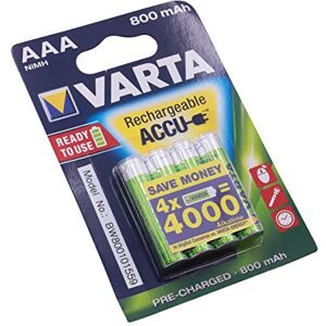 Varta Batterie NI-MH 800 mAh (1,2 V) pour téléphones sans Fil tels Que Telekom T-COM Sinus, Siemens Gigaset, Swisscom, Medion Life, AVM Fritz, Philips, Panasonic, VHBW4250667356453 - Publicité