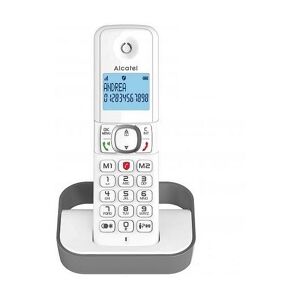 Alcatel F860 Téléphone DECT Identification de l'appelant Gris - Publicité